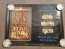 Star Wars Trilogy Special Edition. 1997. UK Quad Poster. double Sided Poster