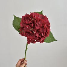 Artificial Hydrangea Silk Flower Moist-Look Home In/Outdoor Garden-Decor