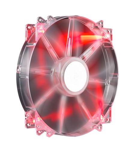 Cooler master megaflow 200 - megaflow, red