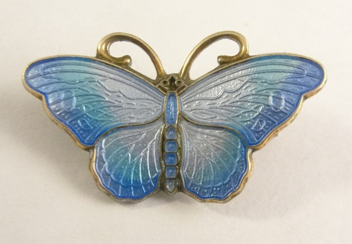 Small silver and enamel - a,