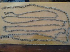 Metre length old iron chain - metre,