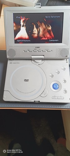 Coby vintage portable dvd - coby,