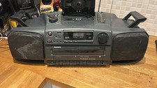 Vintage Philips AZ8404/25 Radio/CD & Twin Tape Decks  Turbo Bass Ghetto Blaster
