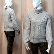 PER UNA Cable Knit ROLL NECK
