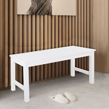 Wood Dining Bench Bed End