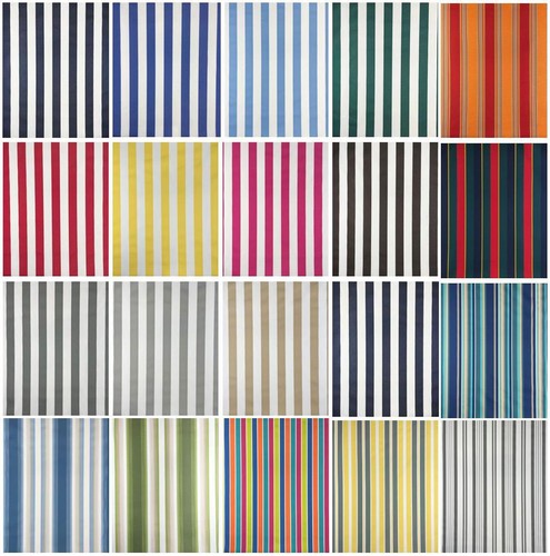 Outdoor stripe fabric - fabric, rolls
