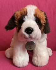 Keel Toys Signature Puppies “Barney” St Bernard Dog Soft Plush Toy 14”