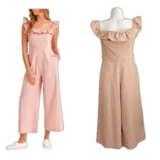 ShowPo Wide Leg Crop Jumpsuit