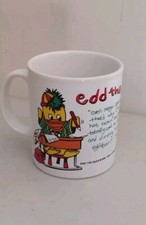 Vintage Edd the duck mug 1989 BBC The Broom Cupboard Collectable CBBC #CC2