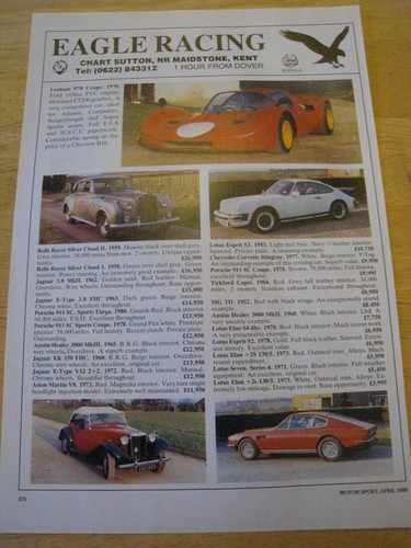 Eagle racing cars club lotus - club,