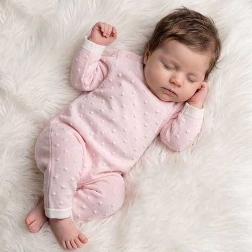 Baby girl cotton knitted - baby,