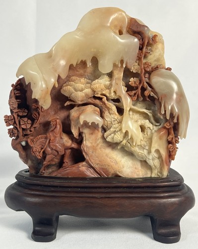 Chinese shoushan stone - stone, carving