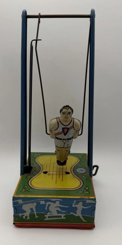 Vintage wyandotte wind man - wind-up,