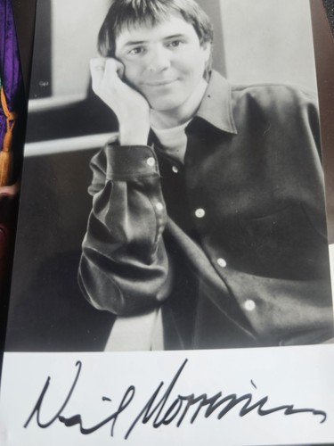 Neil morrissey signed photo - morrissey,