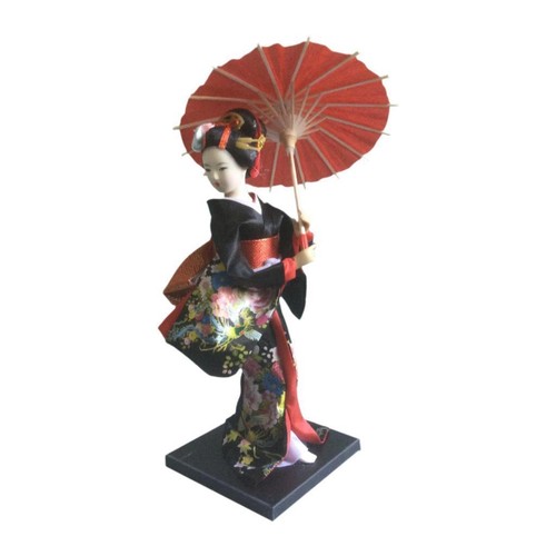 Japanese geisha kimono doll - geisha,