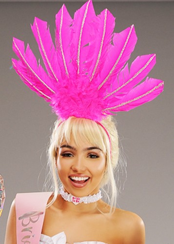 Womens hen party bright pink - womens,