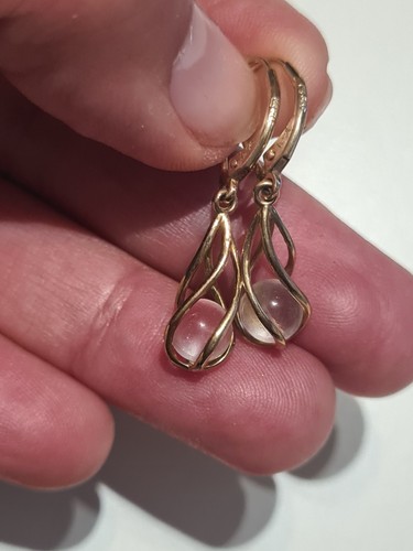 9ct gold dangle - gold, drop