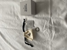 Vivienne Westwood Westminster Ring - Silver - Size T - With Box & Bag - RRP £95