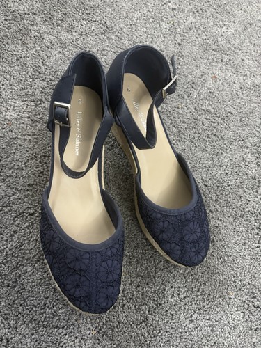 Lilley skinner navy - blue, lace