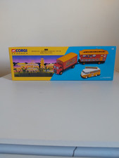Corgi Toys 1:50 ERF SHOWMAN CARAVAN SADDLERS FAMOUS FUNFAIR Truck & Trailer MISB