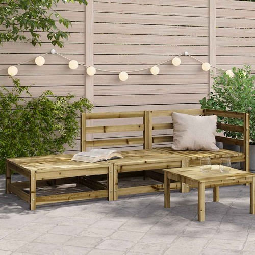 Outdoor patio wooden seater - patio,