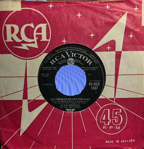 Elvis presley one broken - elvis,