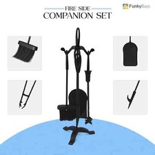 Heavy Duty 5Pcs Fireplace Tool