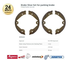 Hand brake shoes - for, mercedes