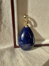 9ct Gold Lapis Lazuli Large