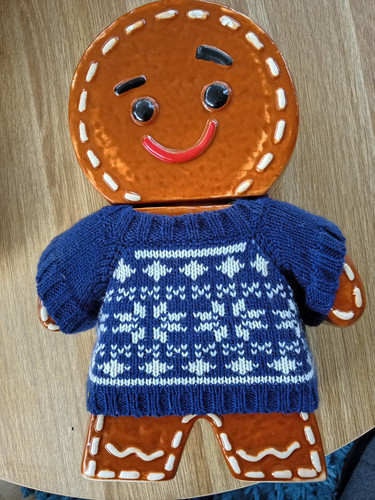 Vintage ceramic gingerbread - ceramic,