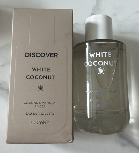 White coconut 100ml eau de - coconut,