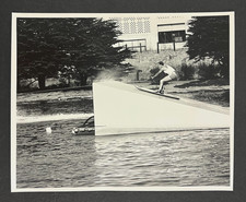 1960s Water Skiing Skis Ramp