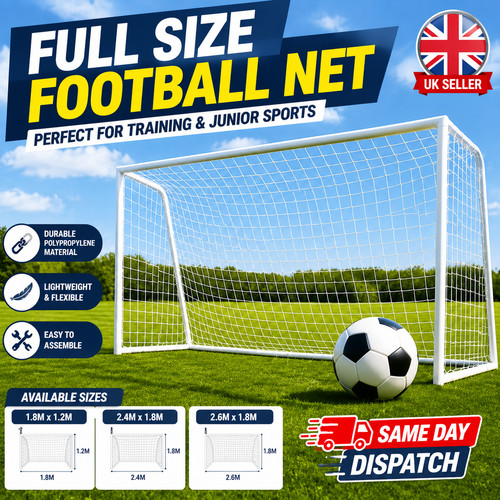 Full size football net - size,
