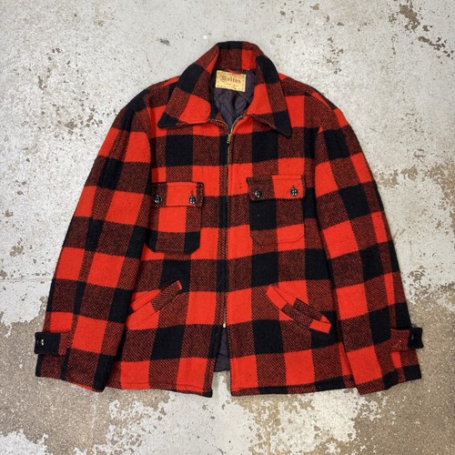 Vintage melton lumberjack wool - vintage,