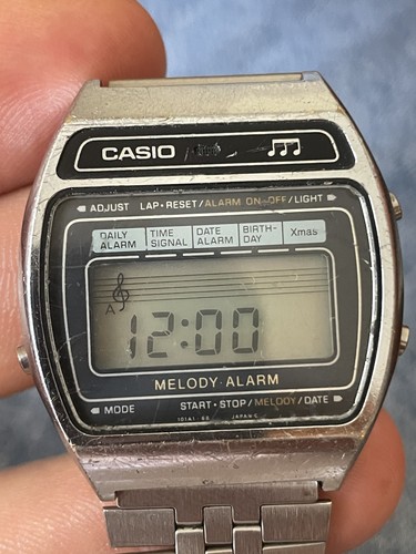 Vintage casio melody - casio, alarm