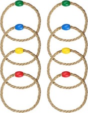 8 PCS Ring Toss Game Ropes -