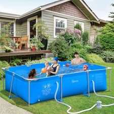 Steel Frame Swimming Pool w/