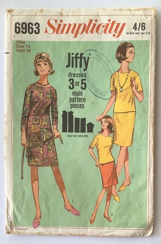 Simplicity 6963 sewing pattern - simplicity,