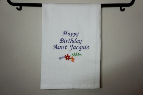 Personalised embroidered - personalised,