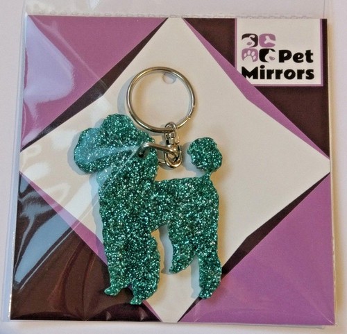Glitter acrylic poodle style - poodle,