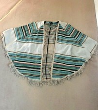 TOPSHOP Open Poncho Jacket/Cardi - UK 8-12 - Boho Cochella Kokopelli-style