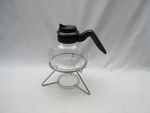 Vintage glass cona coffee - glass,