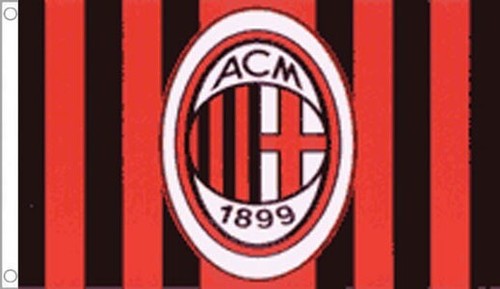 Milan flag 3 official - milan,