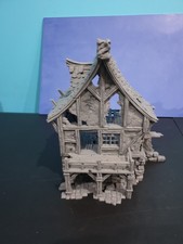 Ruined House (G) - Fantasy Wargaming Terrain - Mordheim, Frostgrave, Warhammer