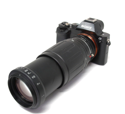 Sony mount adapted - sony,