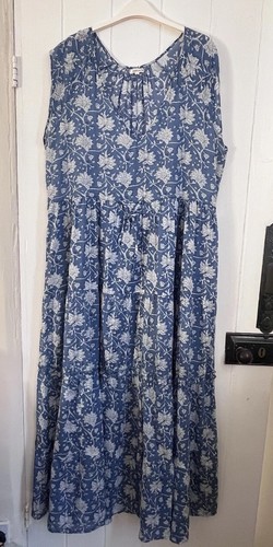 Natura blue and white floral - natura,