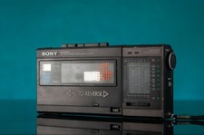 Sony WA-8000 9 band stereo radio/cassette-corder AM/FM (Partially Working)