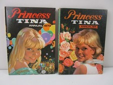Vintage Princess Tina Annuals