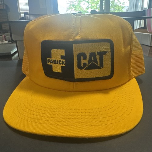 Vintage trucker mesh cat - trucker,