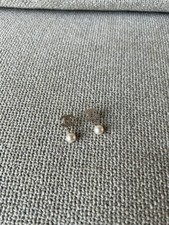 Chanel Gold Drop Pearl Earrings 